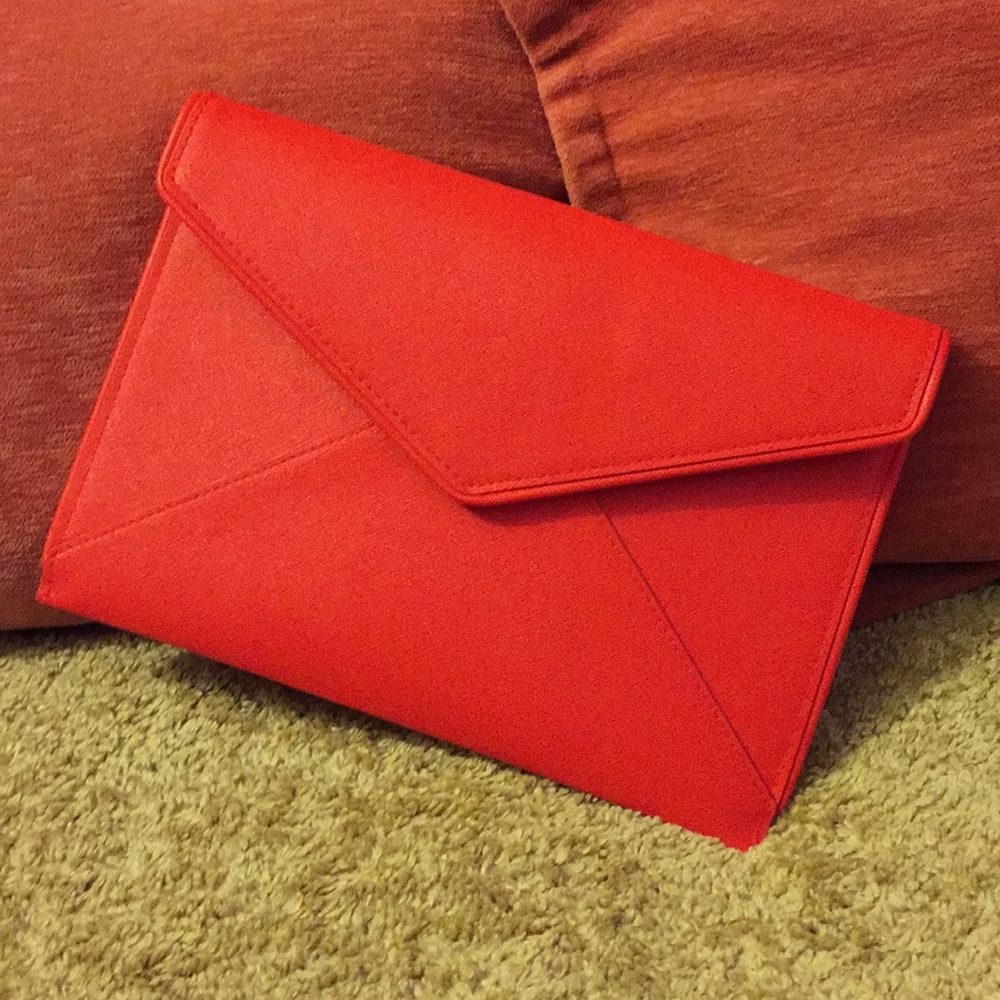Envelope large clutch bag